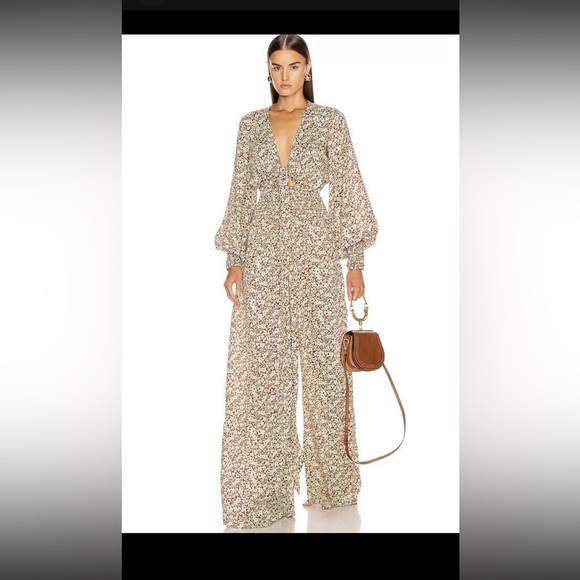 Alexis Esperanza Jumpsuit in Sienna Floral- Size Medium - Picture 5 of 10